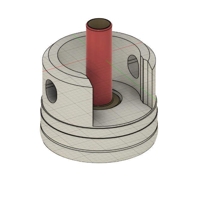BSS Cylinder Head (for POM nozzle only)