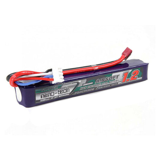 Nano-Tech 11.1v 1200mAh 25-50C Lipo Battery