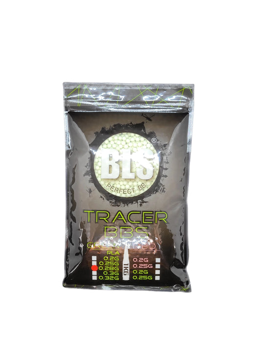 Tracer BBs (1kg) – 0.28g (Green)